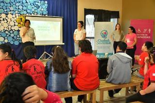 La Municipalidad realizó una jornada de conciencia ambiental en la Escuela Especial N° 7