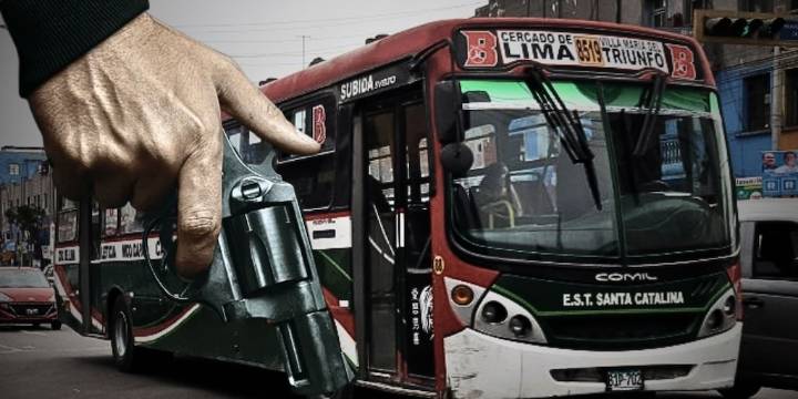 Conductor de transporte público es baleado en plena ruta en San Juan de Lurigancho y maneja herido hasta hospital de Canto Grande