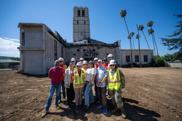 A beloved old Altadena school hits an Eaton fire recovery milestone