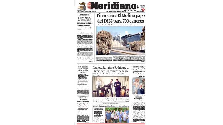 Edición impresa 30 de agosto de 2025