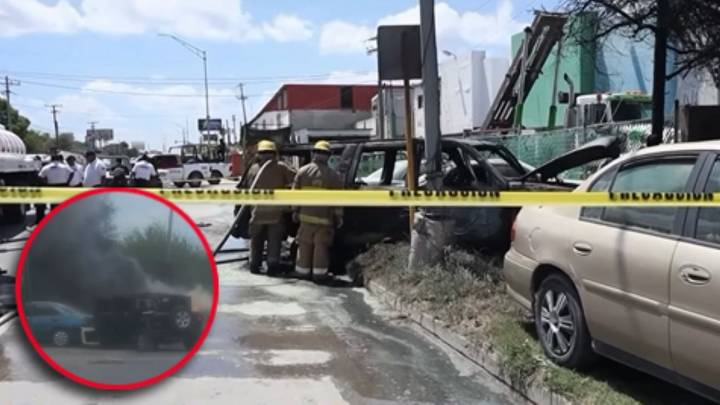 Mecánico muere calcinado tras brutal choque; se impactó contras tres vehículos