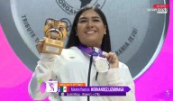 Vanessa Hernández obtiene plata en pesas