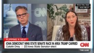 Iowa Democrat on her big win in an area Trump carried