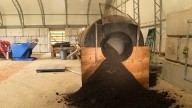 A big black tube on Salt Spring Island is diverting tonnes of organic waste