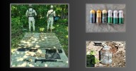 Aseguran armamento y explosivos en San Ignacio, Sinaloa