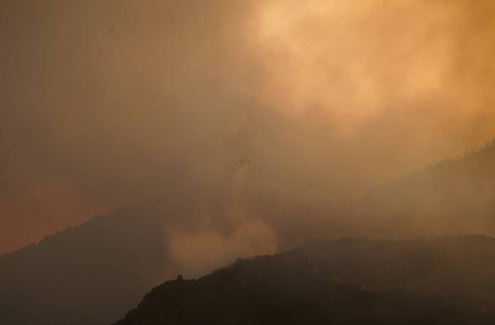 Incendios desbocados en Zamora y León