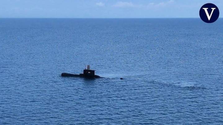 VIDEO: Submarino no identificado cerca de la entrada al Canal de Panamá