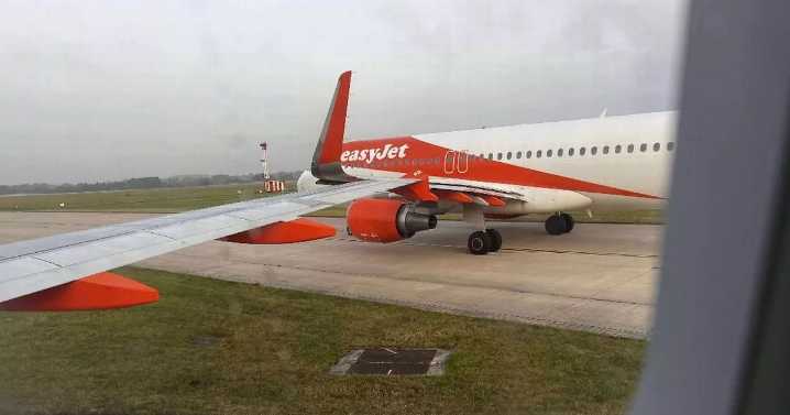 Two easyJet planes 'clip wings' as flights cancelled and delayed