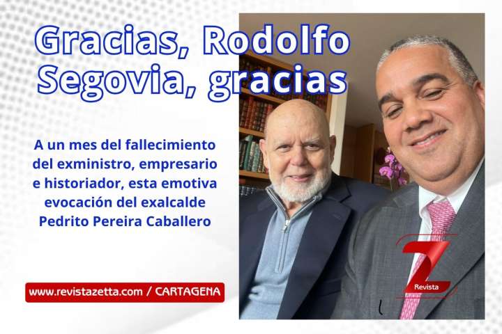 Gracias, Rodolfo Segovia, gracias – Artículo de Pedrito Pereira