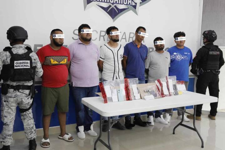 Caen seis sujetos por secuestro en Juárez; habían pedido rescate