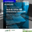 Del texto al libro: Ceart inicia taller para escritores emergentes