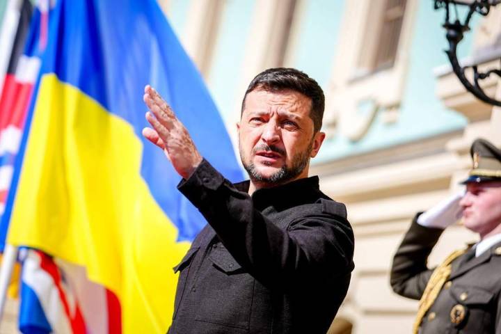 Zelenski viaja a Alemania para la reunión telemática de Trump