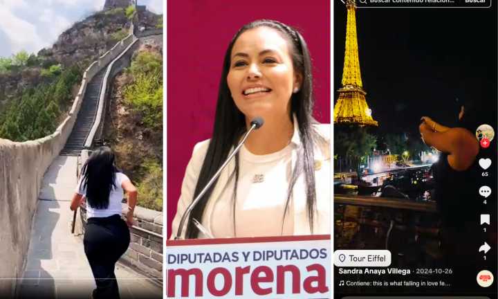 De la Muralla China a París: la ruta de lujo de una diputada de Morena
