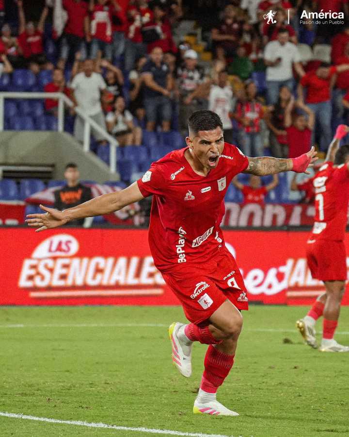 Luis Ramos tras su gol a Atlético Nacional retoma la confianza en su club América de Cali