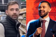 “Me estás matando”: influencer argentino es sorprendido comprando en el supermercado luego de decir que eso es “de pobres”