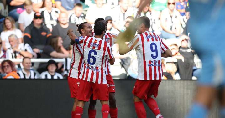 El Atlético se estrena en Liga con cinco nuevos fichajes en el once
