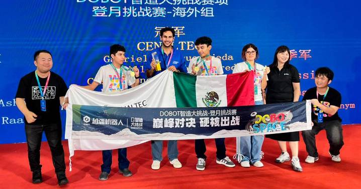 Fotos: México gana concurso de robótica en China; compitió ante más de 20 países