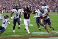 Reed’s career-high 4 TD passes and Conception’s debut lead Texas A&M to 42