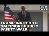 Governor Moore dares Trump to see Baltimore's real crime fight, not just rhetoric