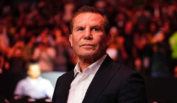 Julio César Chávez vivió un emotivo momento al reencontrarse con su hijo