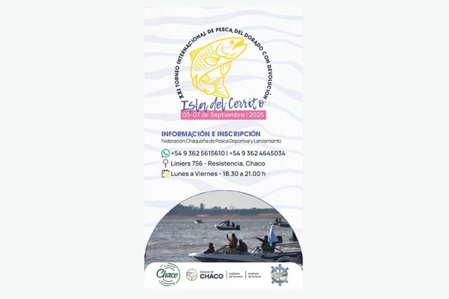 ISLA DEL CERRITO: XXI Torneo Internacional De Pesca Del Dorado Con Devolución