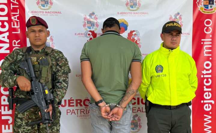 Cayó ‘Garrote’, presunto autor del ataque con motobomba en Guaviare
