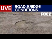 LIVE I Michigan road and bridge condition report