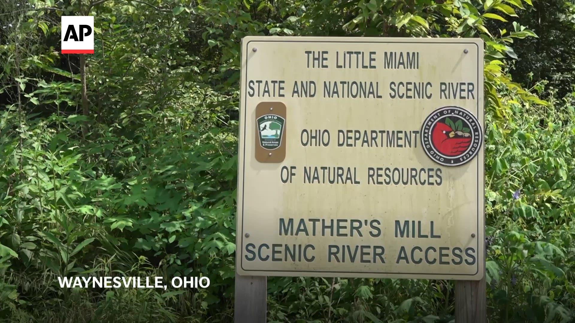 Caesar Creek State Park and Little Miami River following Vice President JD Vance's birthday kayaking trip
