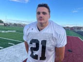 Football: Lincoln Schneider takes flight for Lowell