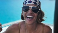 Halle Berry wows in $99 gold crochet crop top on her birthday vacation & it's the summer staple you need