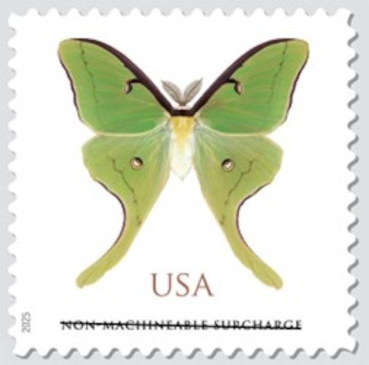 USPS issues new stamp to pay for surcharge on unusual envelopes