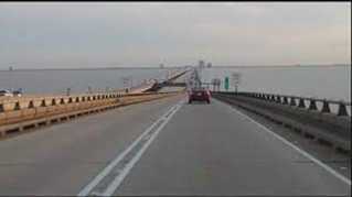 Causeway Bridge closed southbound due to a crash