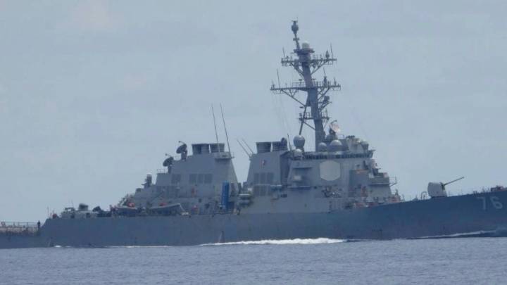 EU despliega dos buques de guerra en un banco de arena disputado en el mar de China Meridional