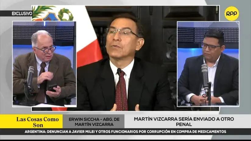 Abogado de Martín Vizcarra critica posible cambio del penal de Barbadillo: "Están tratando de humillarlo"
