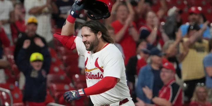 Burleson hits a game-ending homer as the Cardinals beat the Pirates 7
