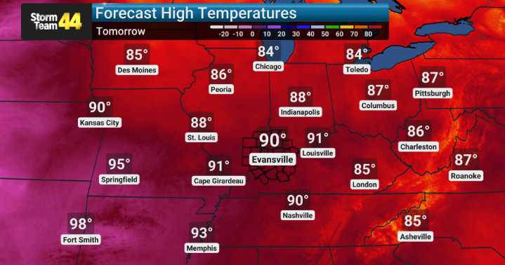 Hot and Humid Conditions Persist