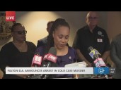 DA Willis announces murder charge for girlfriend/trafficker who assumed victim's identity for years