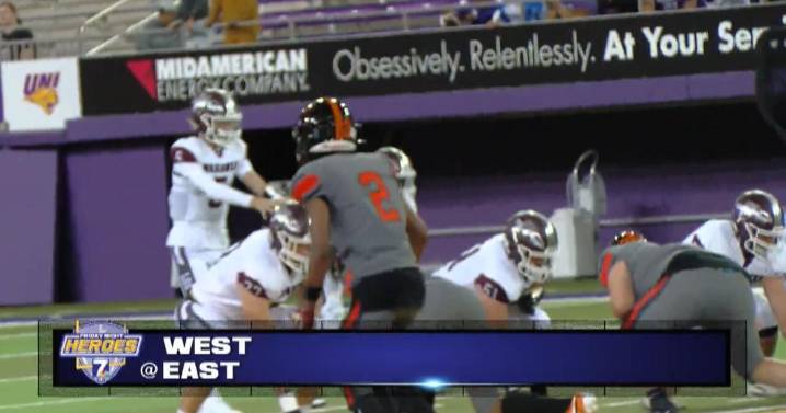 West crushes East 50