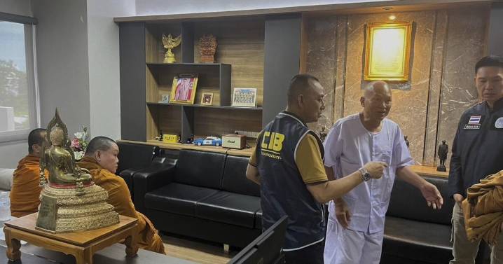 Thailand arrests Buddhist monk over alleged embezzlement linked to AIDS hospice he founded