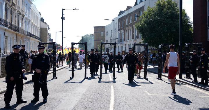 Notting Hill Carnival attendee stabbed 5 times with machete with 528 arrests over weekend