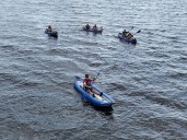 How relaxing is the new lazy river outing at Westboro Beach?
