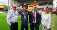 North Lanarkshire welcomes Archie as he takes on epic stadium fundraising challenge