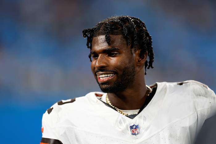 Browns coach Kevin Stefanski won't commit to Shedeur Sanders' role next week after strong debut