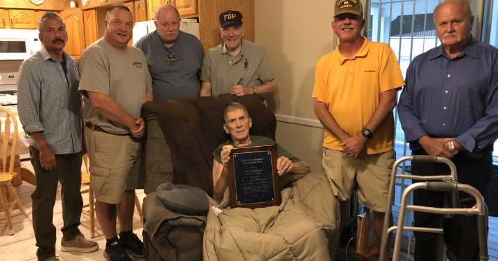 Baltimore Retired Police Association honors ailing President with $5K scholarship fund