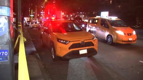 Manhattan cyclist struck by stolen cab; vehicle recovered, police sources say