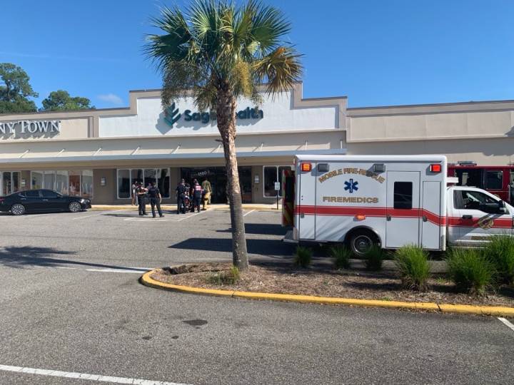 SUV crashes into Sage Health on Airport Blvd Sunday morning