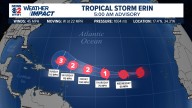 Tropical Storm Erin: Will it impact the U.S. East Coast?