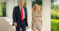 Donald Trump’s Bruised Hand Pops Up to Wish Karoline ‘Lips’ Leavitt a Happy Birthday