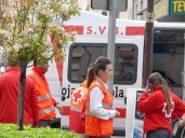 Activado el dispositivo socio-sanitario de Cruz Roja en el recinto ferial durante las fiestas de San Julián