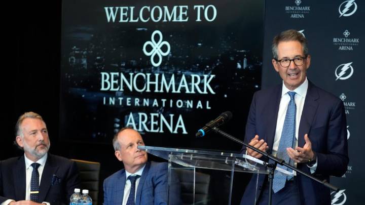 Lightning's Amalie Arena now Benchmark International Arena